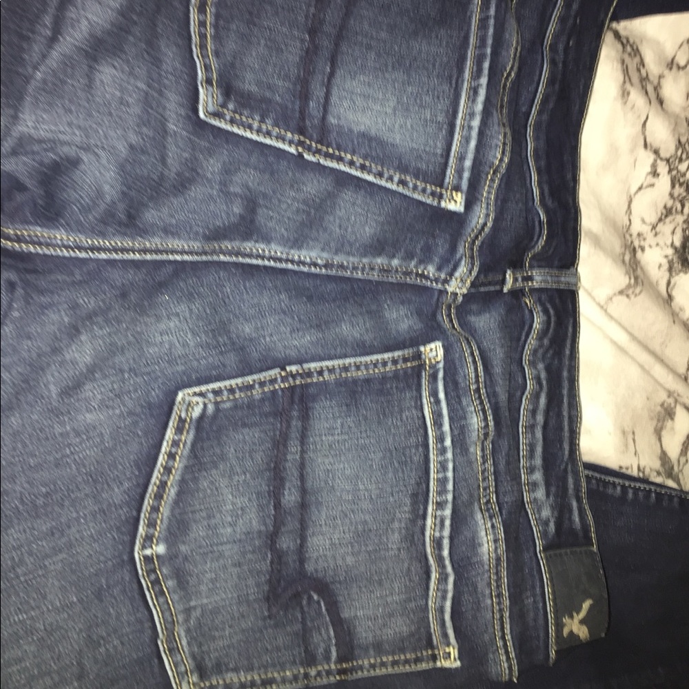 Super low rise American eagle jeggings
